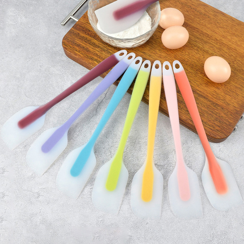 Kitchen Gadgets To Have - 2 Größen Silikon-Schaber Hitzebeständig Antihaftbeschichtet Flexibler