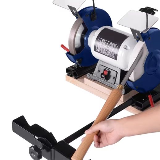 Knife Sharpener - 550W Schleifband-Poliermaschine 200mm Elektrische Tischschleifmaschine zum