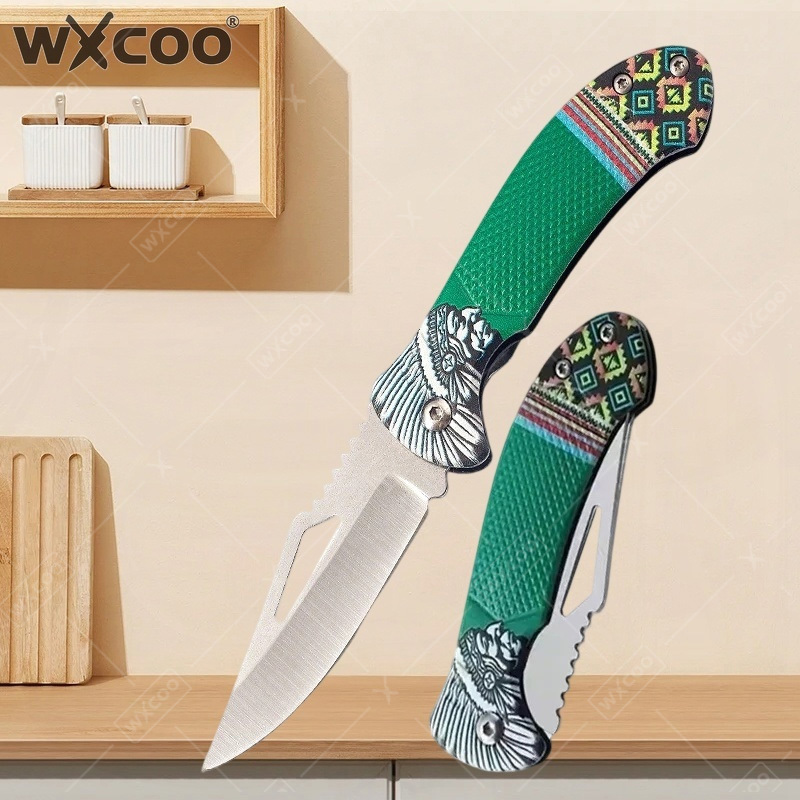 Kitchen Handy Gadgets - WXCOO Klappmesser aus Edelstahl, Kochmesser, Küchenmesser,