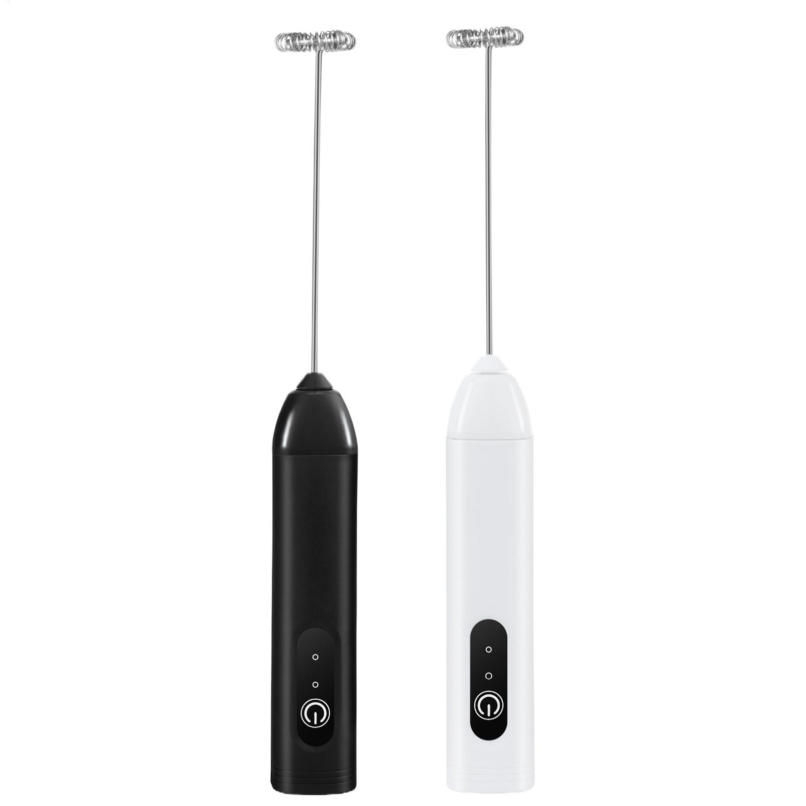 Milk Frother - Handlicher Milchaufschäumer, Wiederaufladbarer Schaumrührer, Cappuccino-Schaumerzeuger für
