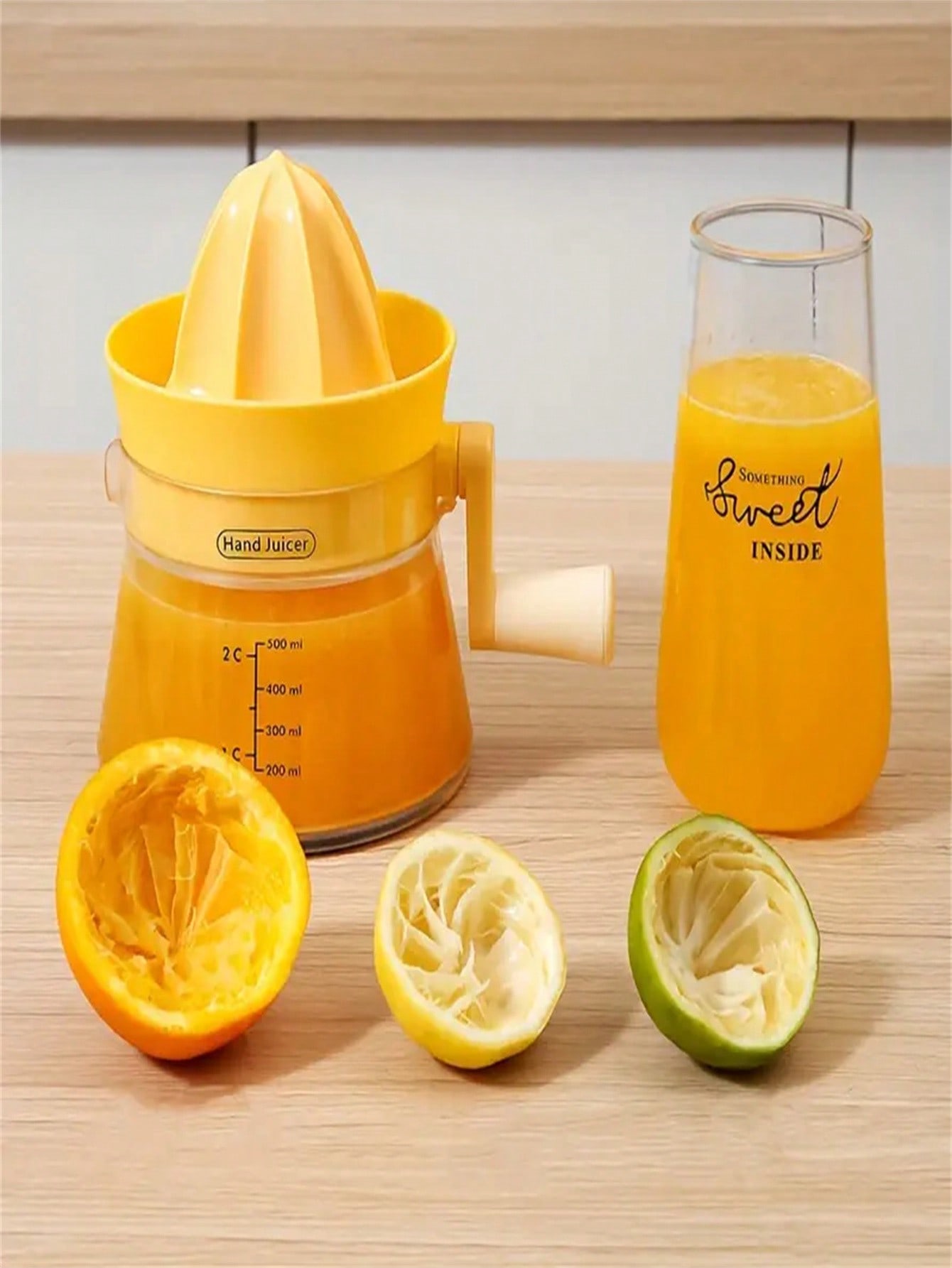 Kitchen Gadgets Built In - 1-teiliger multifunktionaler manueller Entsafter mit integriertem
