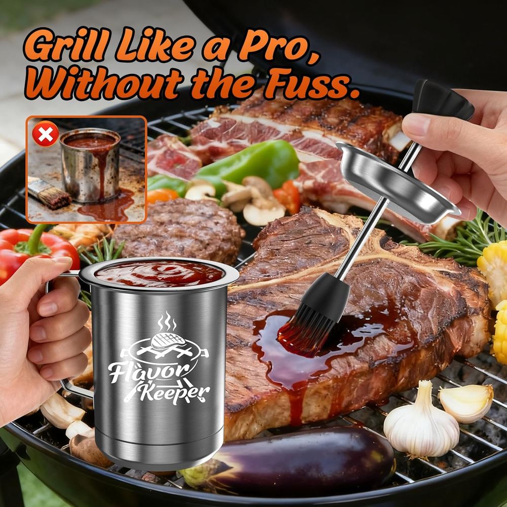 BBQ-Soßentopf und Pinsel-Set f – Kitchen Gadgets To Have Bewertung und Preis