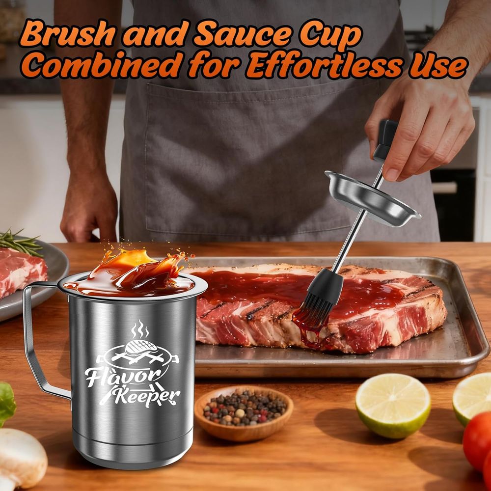 BBQ-Soßentopf und Pinsel-Set f – Kitchen Gadgets To Have Bewertung und Preis