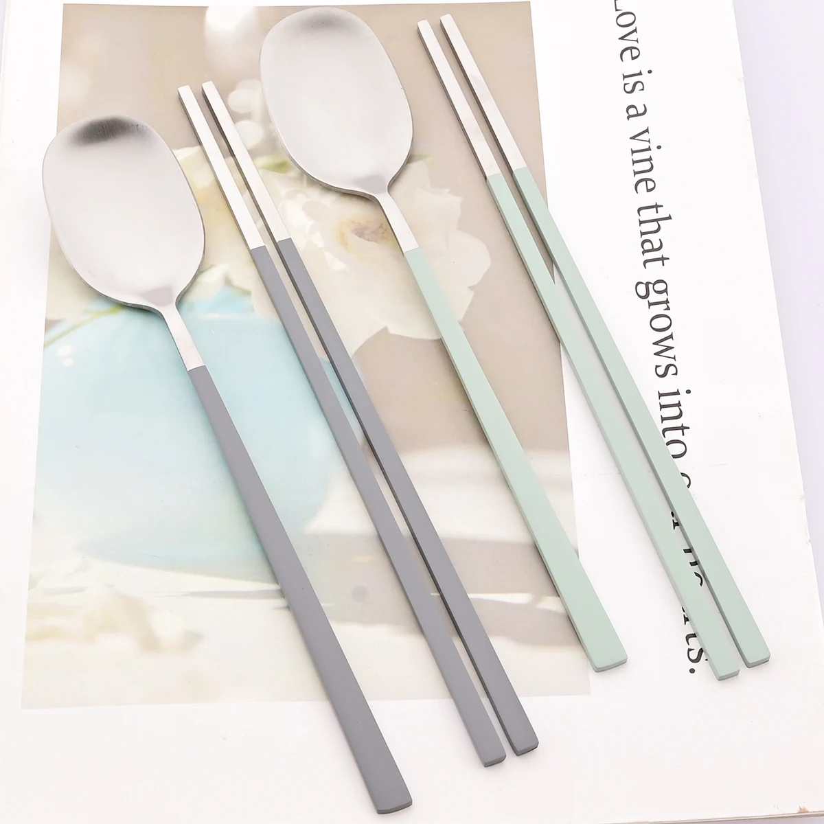 2Pcs Abendessen Löffel Sushi S – Kitchen Gadgets Green Bewertung und Preis