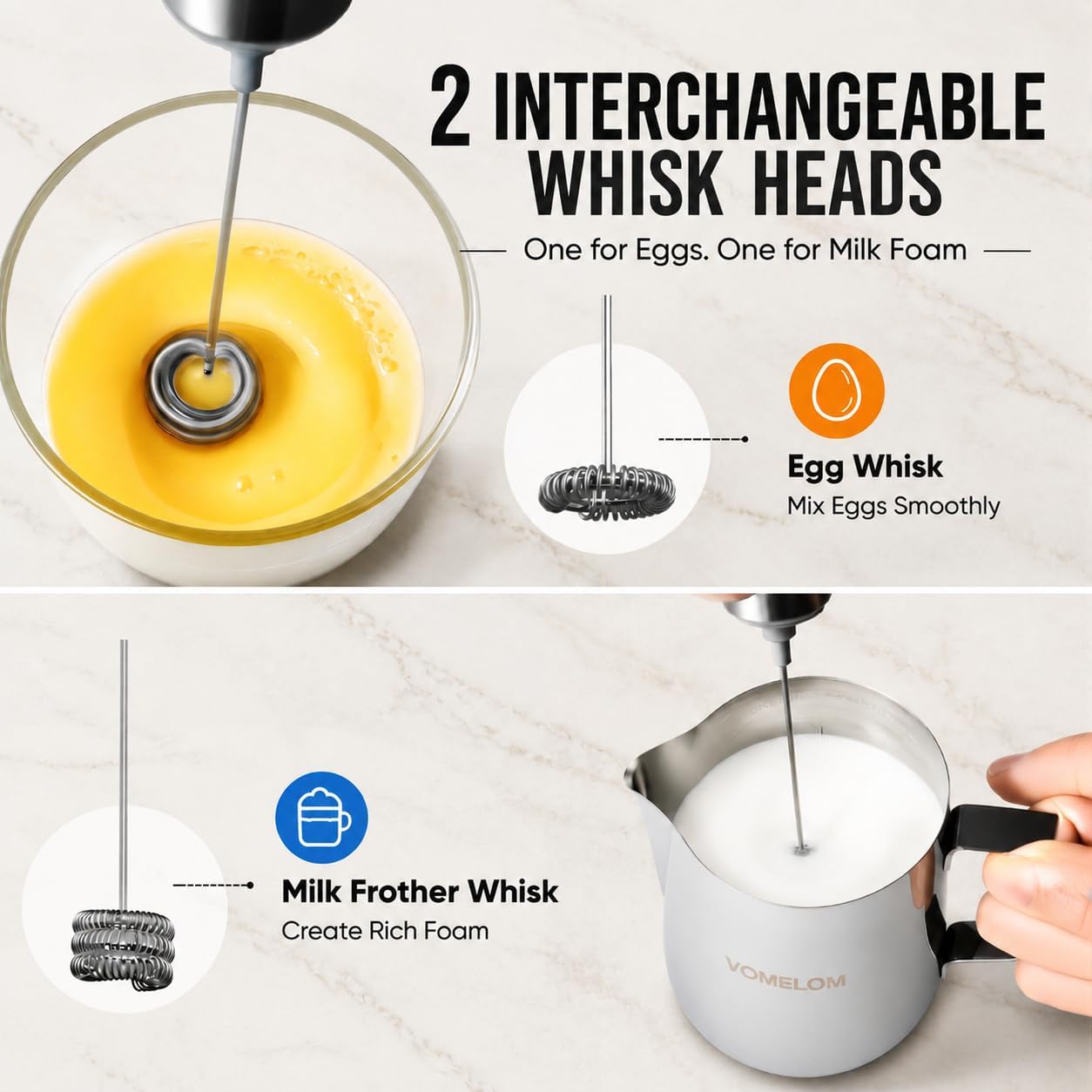 Milchaufschäumer Handheld, Bat – Milk Frother Bewertung und Preis