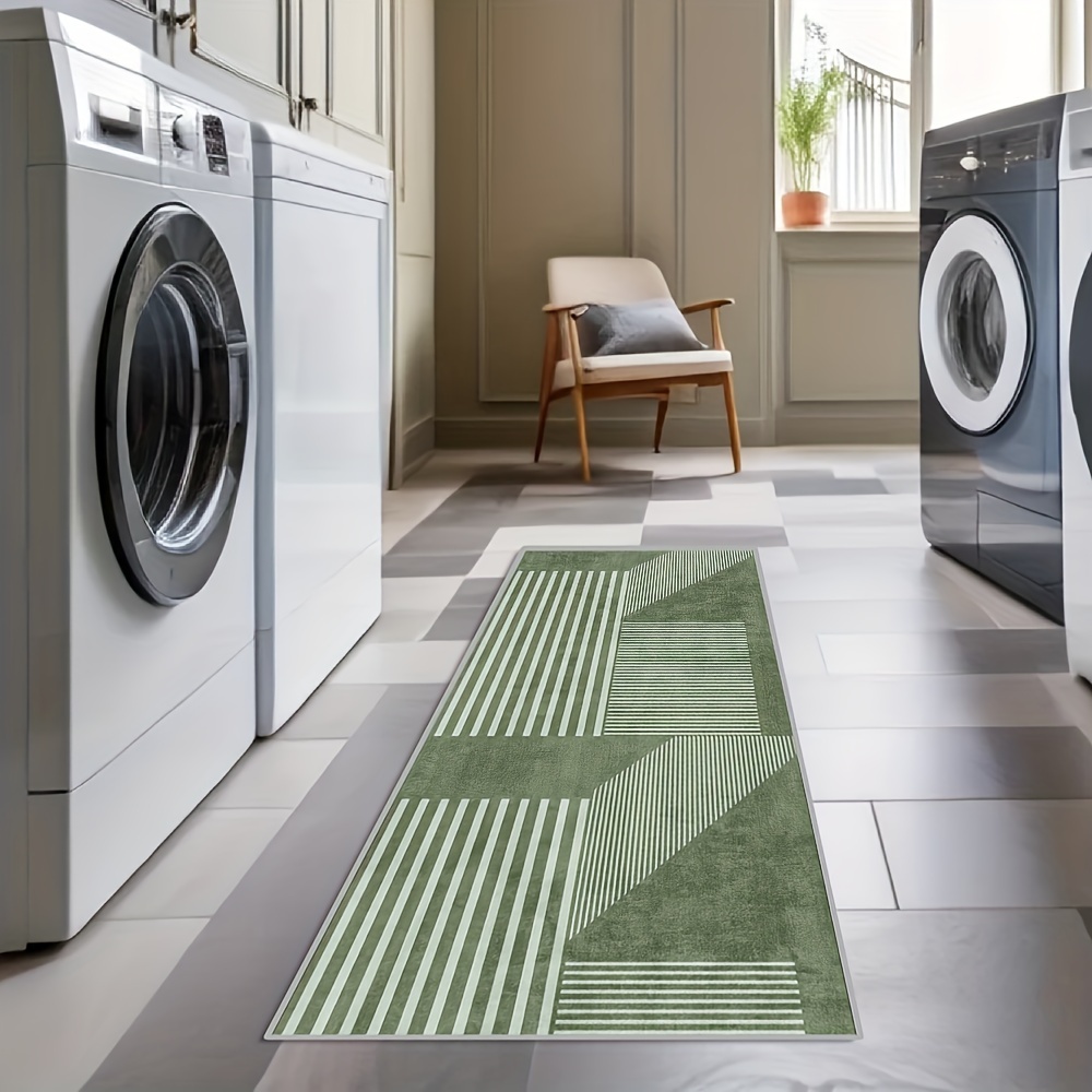 VIKAMA Gestreifter grüner Tepp – Kitchen Gadgets Green Bewertung und Preis
