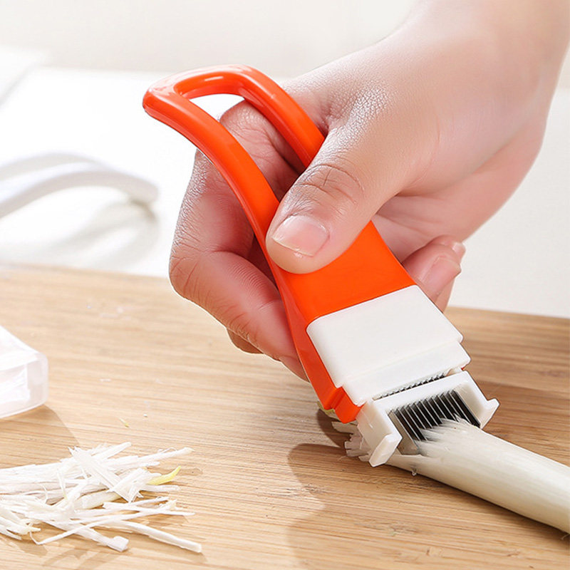 Frühlingszwiebel-Schneidemesse – Kitchen Gadgets Green Bewertung und Preis