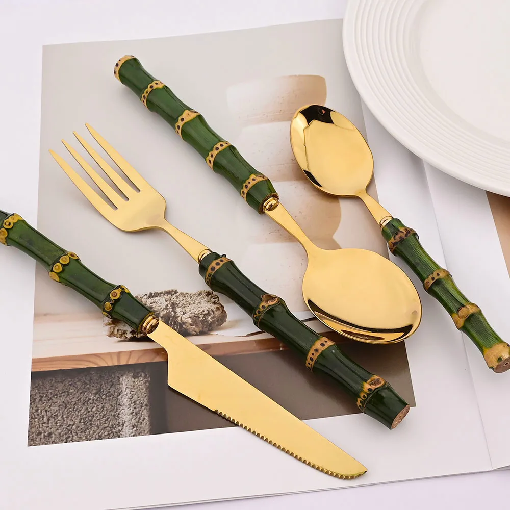 4-teiliges Besteckset mit natü – Kitchen Gadgets Green Bewertung und Preis