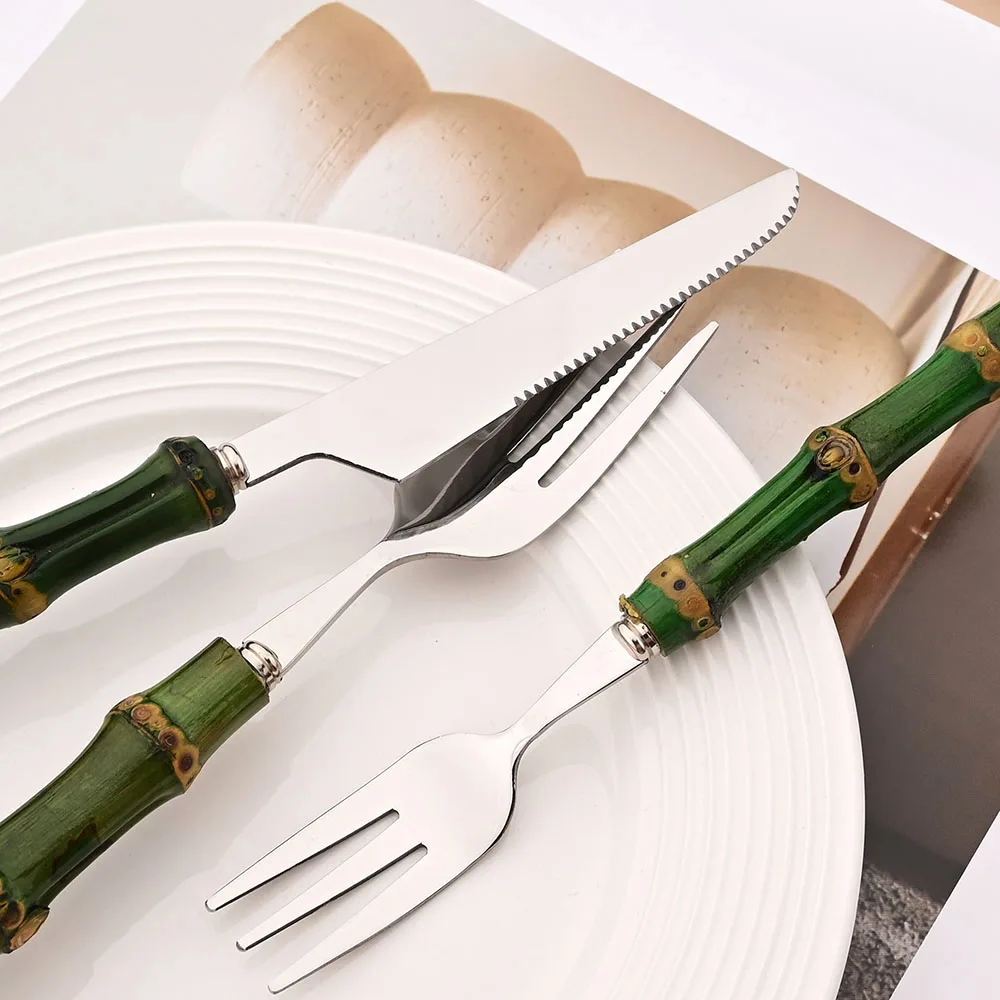 4-teiliges Besteckset mit natü – Kitchen Gadgets Green Bewertung und Preis