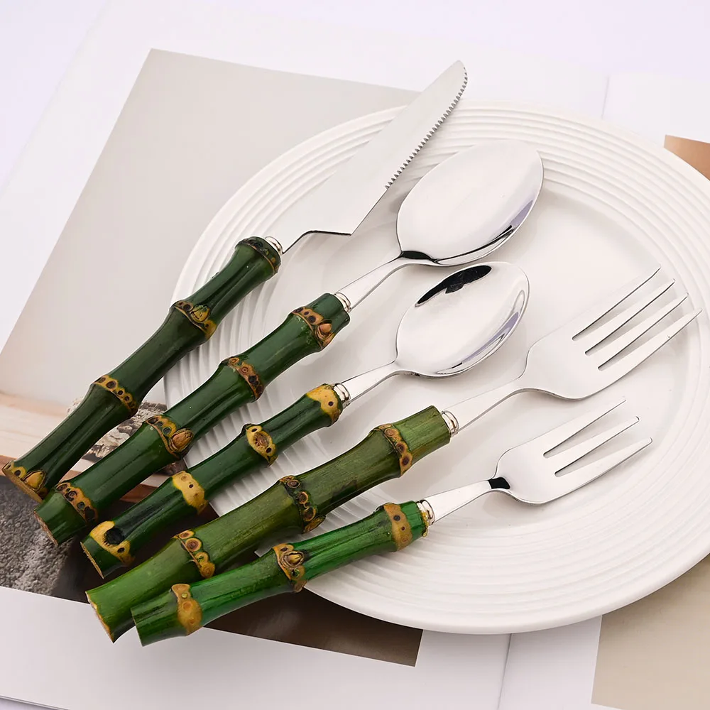 4-teiliges Besteckset mit natü – Kitchen Gadgets Green Bewertung und Preis