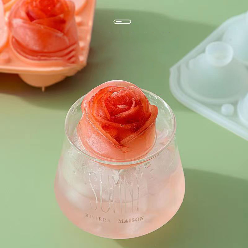 3D Rose Eis Formen 4 Löcher Ei – Kitchen Handy Gadgets Bewertung und Preis