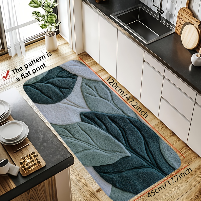 Badematte mit grünem Blattmust – Kitchen Gadgets Green Bewertung und Preis
