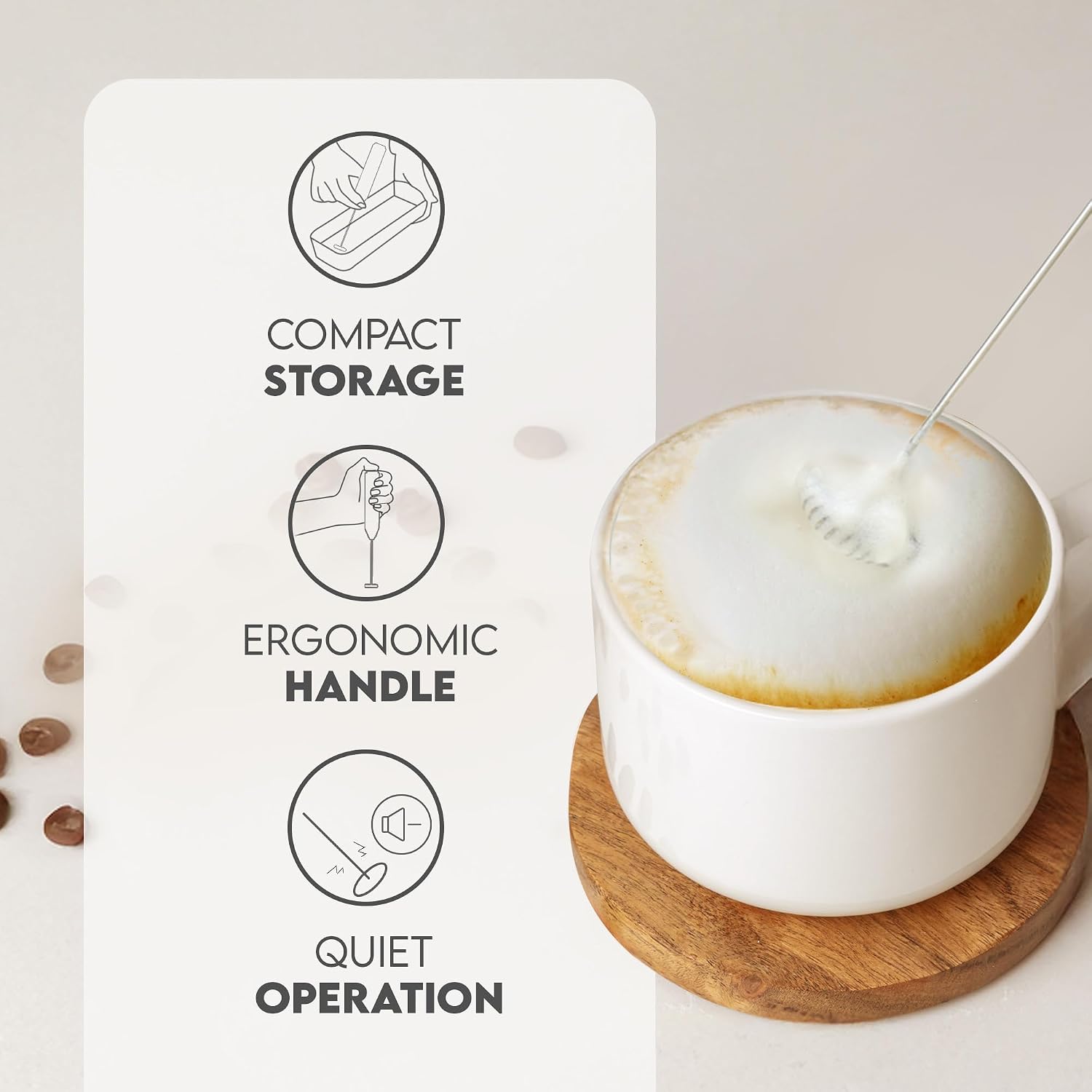 Milchaufschäumer-Stab, Handmix – Milk Frother Bewertung und Preis