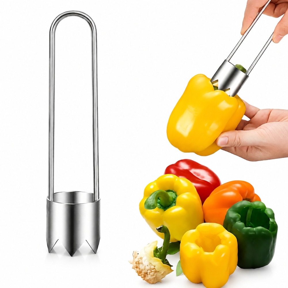 Edelstahl Obst- und Gemüseentk – Kitchen Handy Gadgets Bewertung und Preis