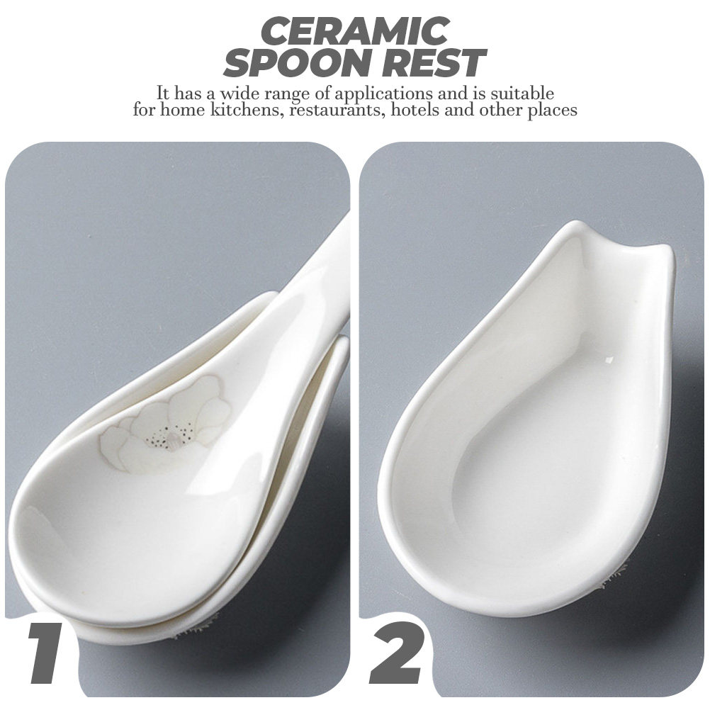 4-teiliges Keramik-Löffelablag – Kitchen Gadgets To Have Bewertung und Preis