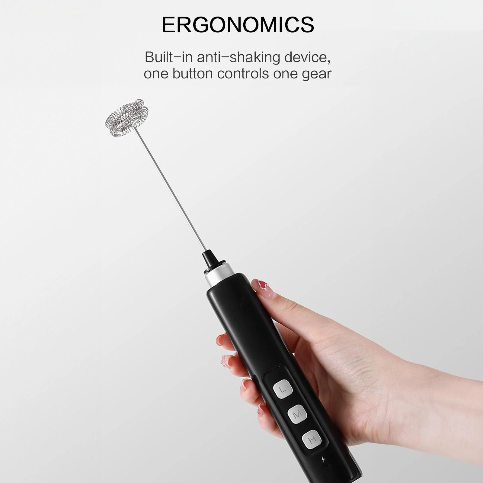 USB-Aufladbarer Handmilchaufsc – Milk Frother Bewertung und Preis