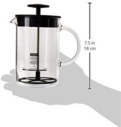 Manueller Milchaufschäumer mit – Milk Frother Bewertung und Preis