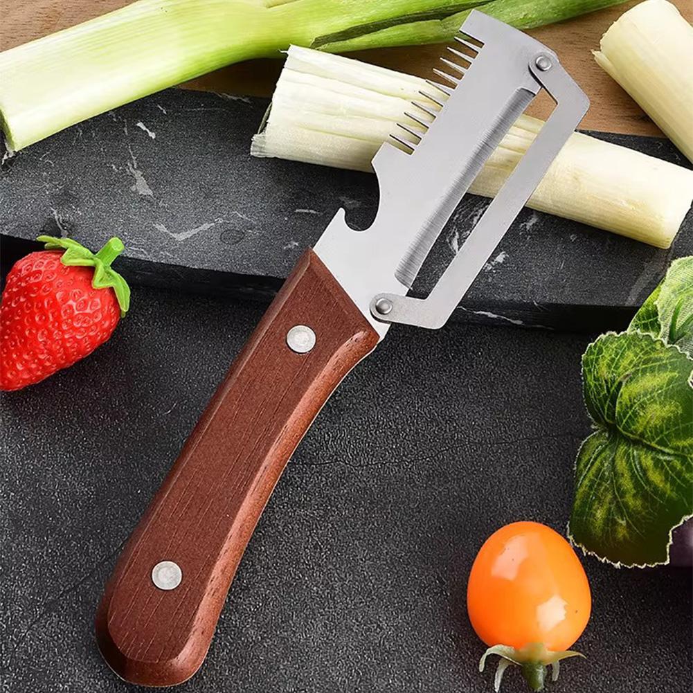 2-in-1 Gezahnter Gemüseschäler – Kitchen Gadgets Built In Bewertung und Preis