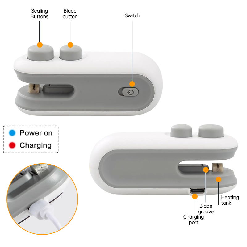 Mini Handheld Plastiktüte Vers – Kitchen Gadgets Built In Bewertung und Preis